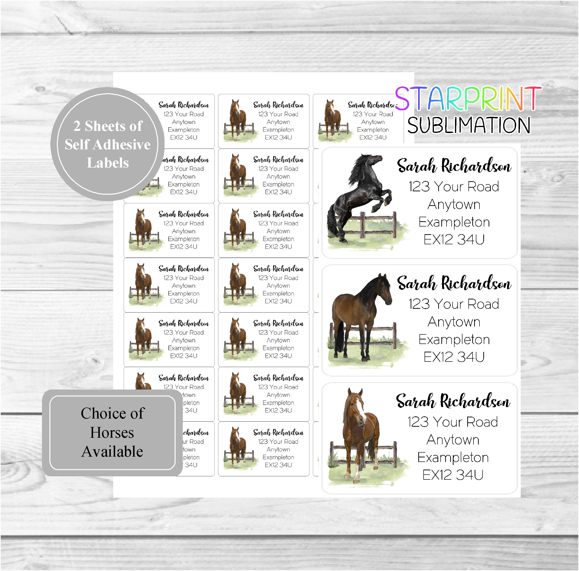 Etichette Rettangolari Impermeabili Con Nome / Etichette - Foto 3