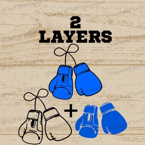 Guantes de boxeo Svg Marital Arts Kickbox Svg MMA Fighter Svg Cut Files For Cricut Cameo Scan N Cut Instant Download Boxing Iron On Transfer