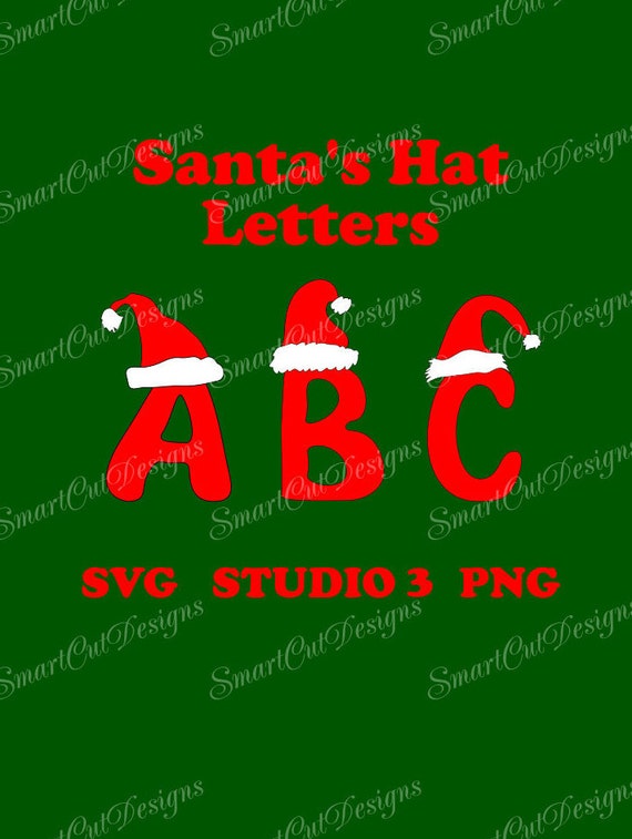 Download Christmas Alphabet Svg Christmas Letters Svg Christmas Kid Etsy