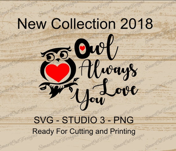 Liebe Svg Valentines Svg Eule Liebt Dich Immer Svg Liebe Etsy