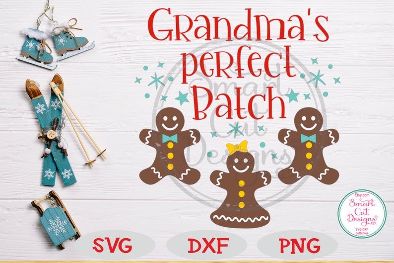 Download Grandma Christmas Svg Grandma's Perfect Batch Svg | Etsy