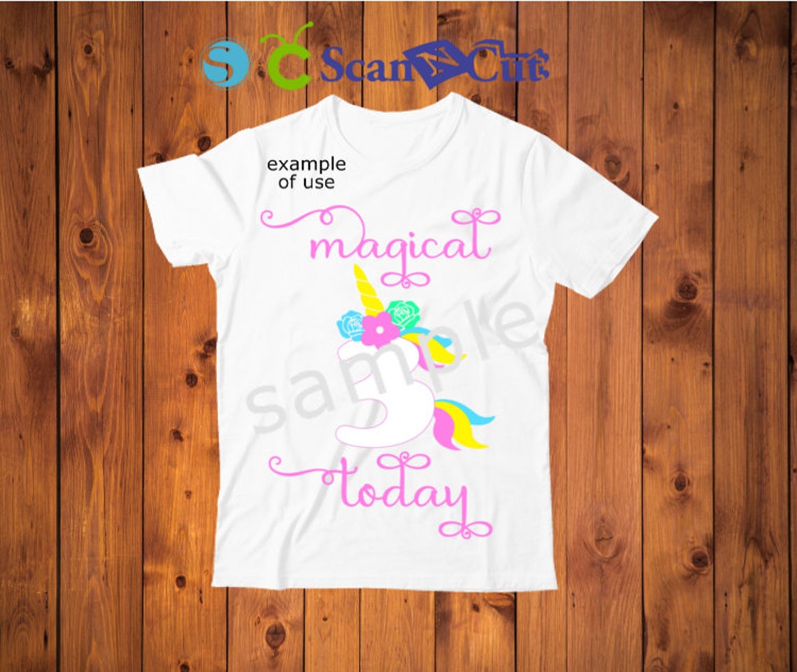 Download 3rd Birthday Unicorn Svg Birthday Girl 3 Svg Unicorn ...