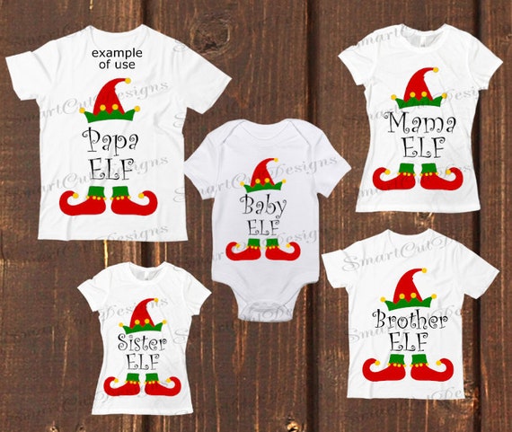 Download Christmas Family Svg Elf Family Svg Christmas Pajamas Svg | Etsy