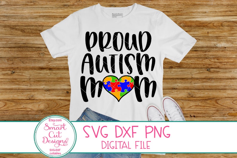 Download Proud Autism Mom Svg Autism Mom Svg Puzzle Heart Svg Mom ...