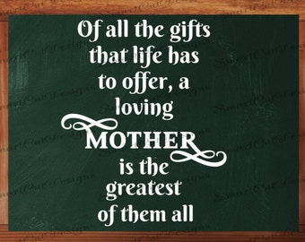 For My Mother Mothers Day Svg Mom Poem Svg Mom Quote Svg - Etsy