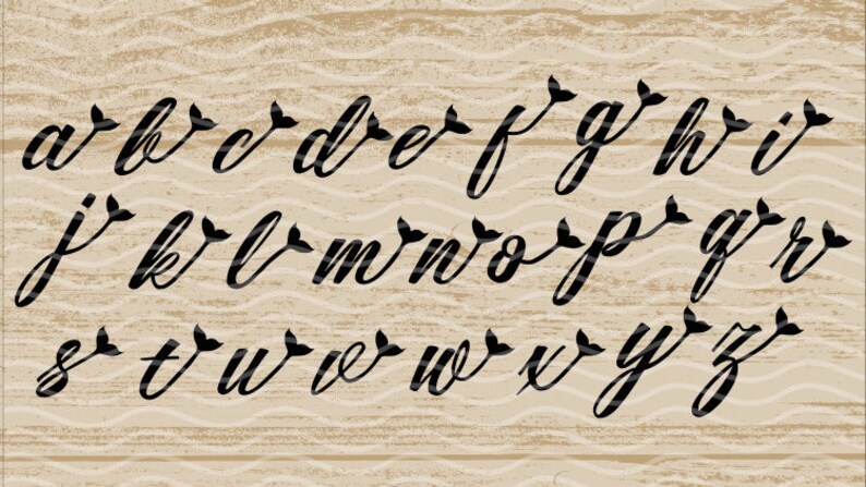 Free Free Mermaid Svg Font 564 SVG PNG EPS DXF File