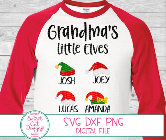 Download Christmas Grandma Shirt Svg Grandma Svg Grandma's Little ...