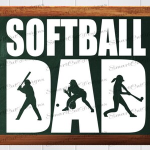 Softball Dad Svg Softball Svg Dad Svg Softball T Shirt Svg Vatertag Svg Softball Svg Dateien Für Cricut Cameo Scan N Cut Dxf Bügelbild