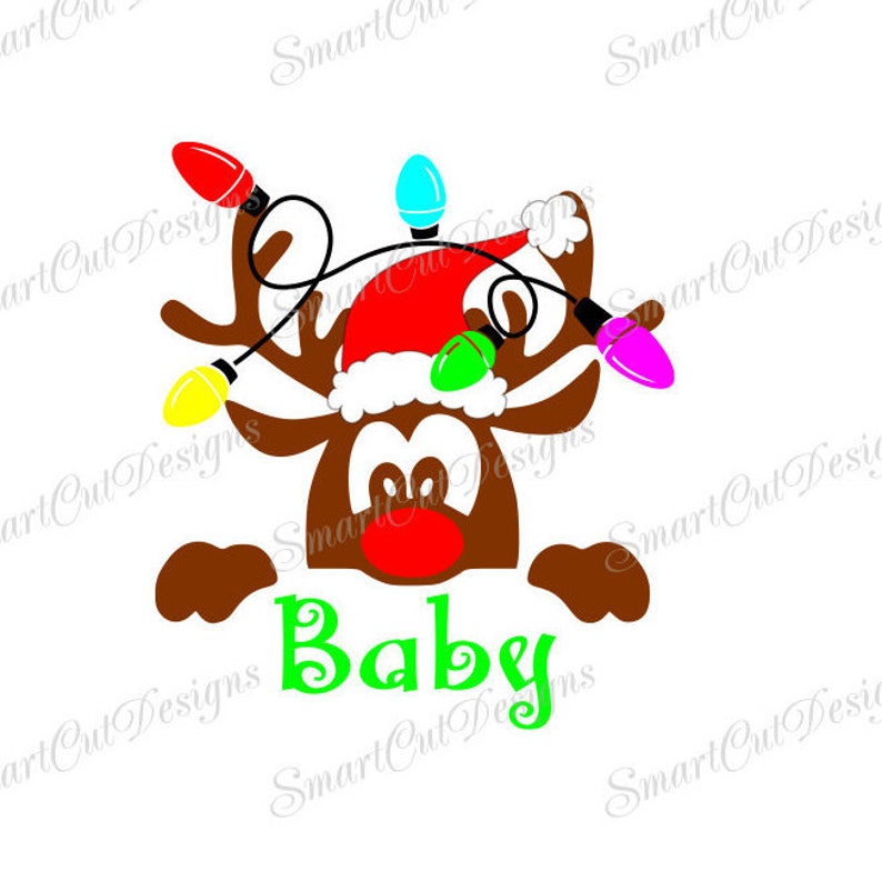 Download Christmas Baby Onesie Svg Baby Deer Svg Baby Deer Antler ...