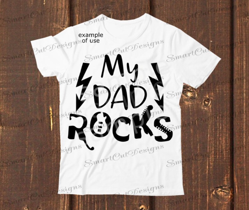 Download My Dad Rocks Svg Rock Dad Svg Fathers Day Svg Funny Onesie ...