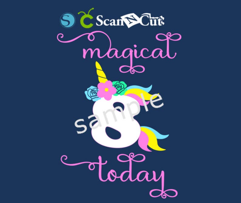 Free Free 8Th Birthday Unicorn Svg 456 SVG PNG EPS DXF File