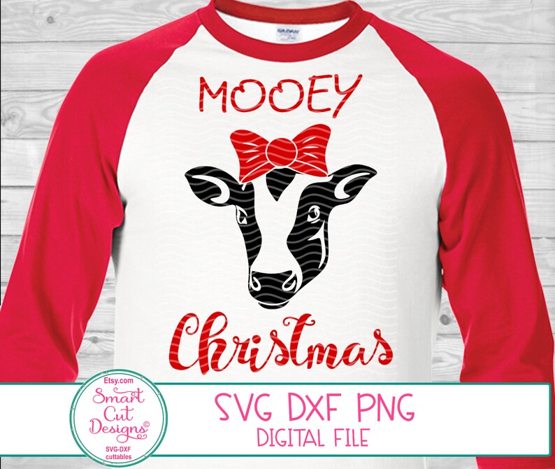 Download Mooey Christmas Shirt Svg Cow Christmas Heifer Christmas ...