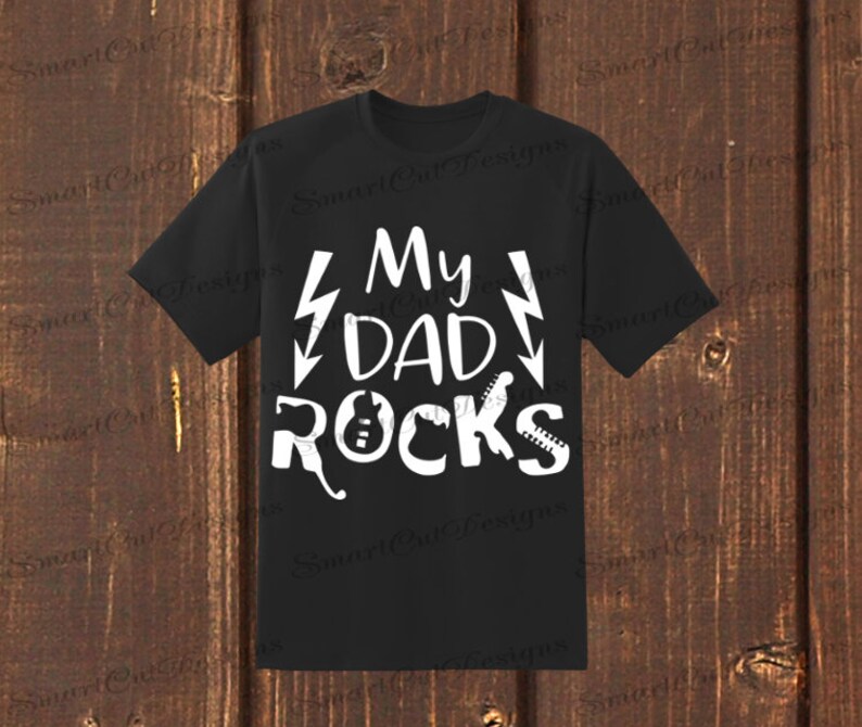 Download My Dad Rocks Svg Rock Dad Svg Fathers Day Svg Funny Onesie ...