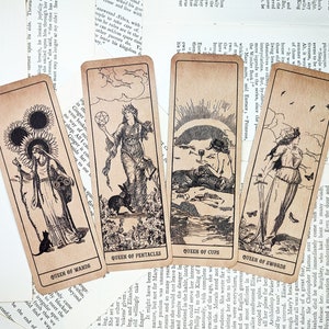 Zestaw zakładek Tarot Queens