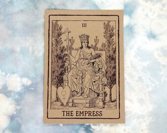 The Empress Tarot Card Art Print