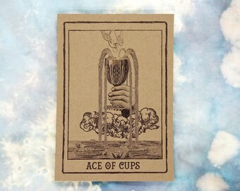 Ace of Cups Tarot Card Art Print