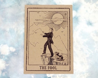 The Fool Tarot Card Art Print