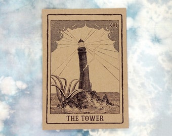 The Tower Tarot Card Art Print