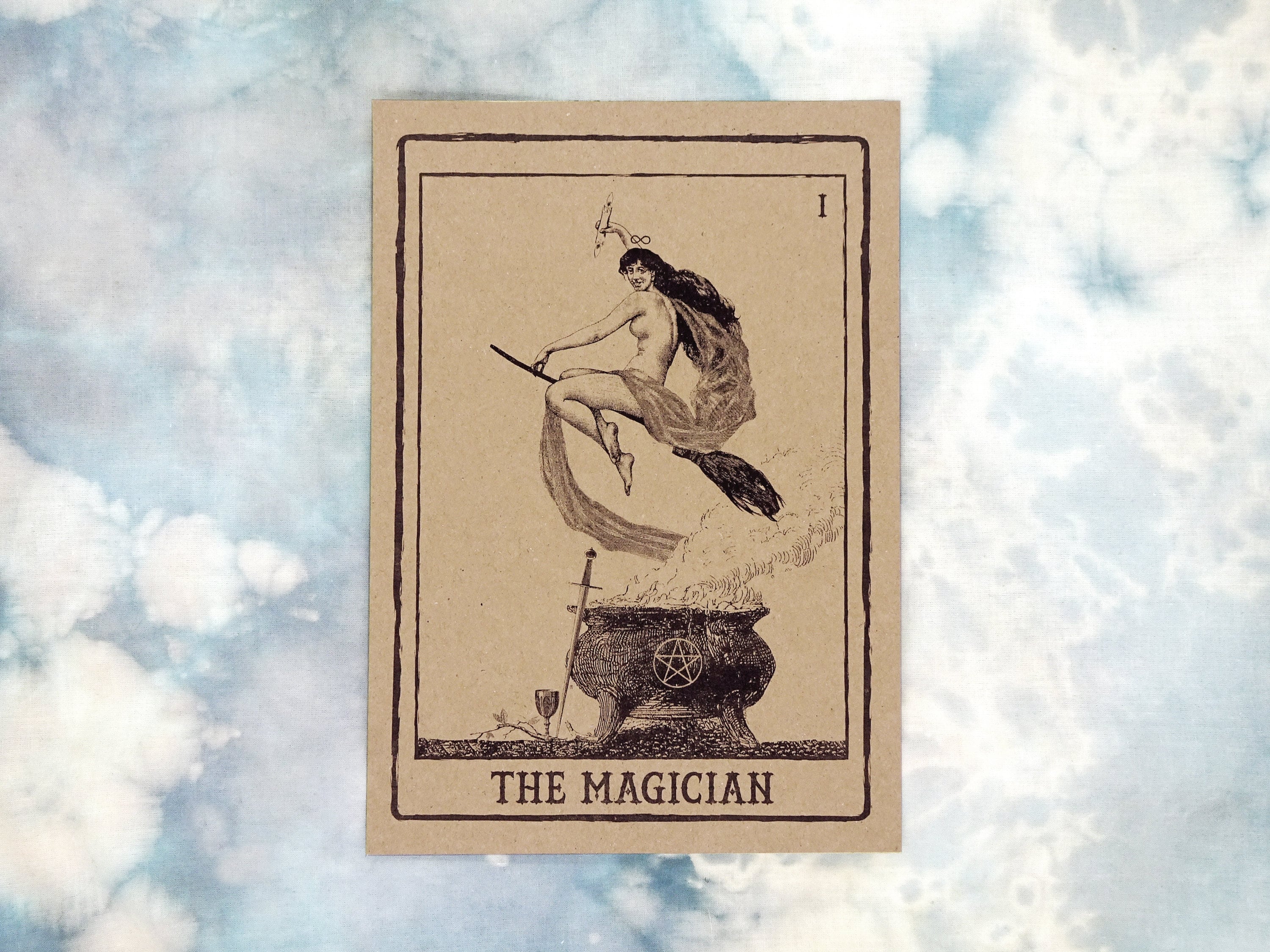 The Magician Tarot Card handmade Metaphysical jewelry charm gifts…