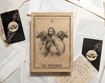 Der Imperator Tarot Kunstdruck