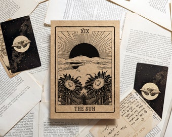 The Sun Tarot Card Art Print