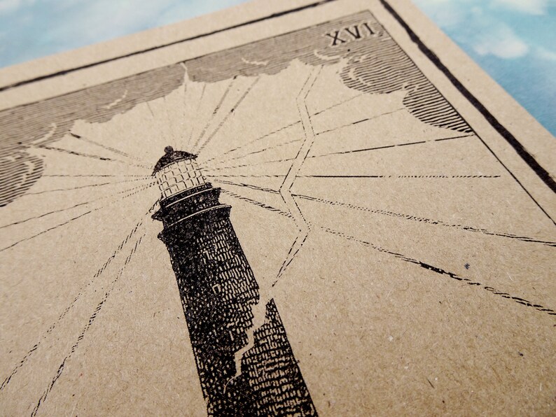 The Tower Tarot Card Art Print image 4