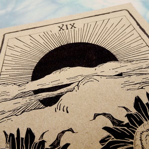 The Sun Tarot Card Art Print image 4