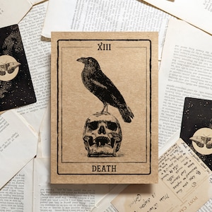 Tod Tarot Kunstdruck