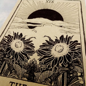 The Sun Tarot Card Art Print image 2