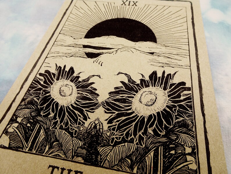 The Sun Tarot Card Art Print image 2