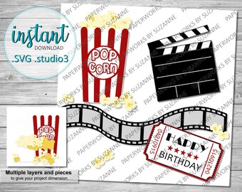 Download Movie Night Svg Etsy
