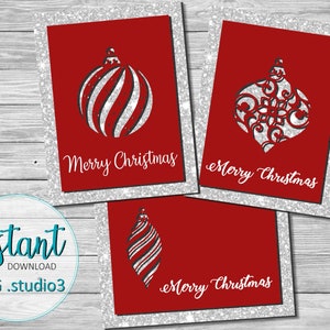 Weihnachts ornament Karte. SVG. Studio3. GSP für Silhouette, Cricut und andere Maschinen. Entworfen für A2, 4,25 x 5,5 Zoll Karten