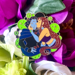 Broche de esmalte Raven X Starfire