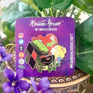 Harley X Ivy Enamel Pin