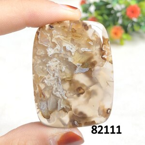Türkischer Achat Cabochon, Halbedelstein für die Schmuckherstellung, handpolierte Cabs, natürlicher Kristall