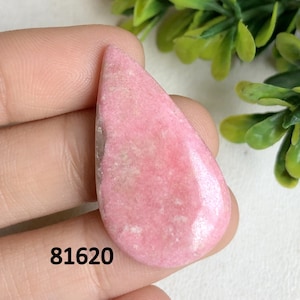 Thulietcabochon, geweldige thuliet-edelsteen voor het maken van sieraden, met de hand gepolijste cabines, draadgewikkelde hanger