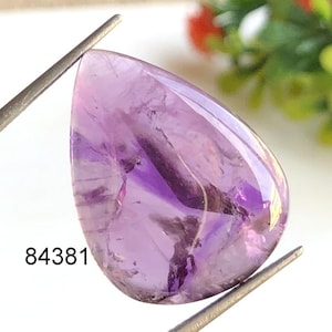 Pierre améthyste violette trapiche, pierre semi-précieuse neurale pour bijoux, améthyste beauté pour bagues et collier, cadeau pour quelqu'un de spécial