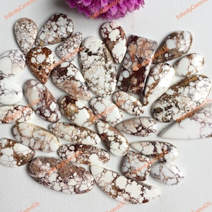 Wild paard jaspis cabochon, groothandel, mix vormen en maten Prachtig natuurlijk wild paard gebruik voor het maken van sieraden, cabochon schoonheid
