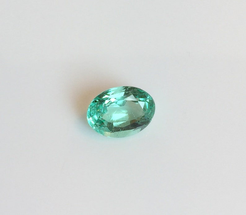 Green Emerald Cut Stone Natural Emerald Faceted Gemstone Precious gemstone for jewelry making Top Quality emerald For Ring 24429