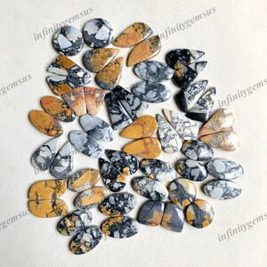 Natuurlijke Maligano paar edelsteen Cabochon, hoog-Poolse Cabochon losse edelsteen voor doe-het-zelf sieraden maken diy, en ambachtelijke benodigdheden.