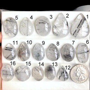 SELECTED Rare Green Rutile Cabochon, Natural Semi Precious Gemstone For Jewelry Making, Rutile Loose Gemstone For Pendants, LOT-A232