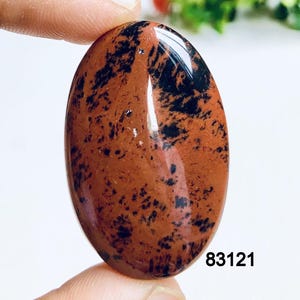 Mahonie jaspis cabochon, goede kwaliteit mahonie jaspis edelsteen voor het maken van sieraden, handgepolijste cabines, losse edelsteen