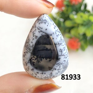 Cabujón de ópalo dendrita, piedra preciosa de increíble calidad para la fabricación de joyas, cabujón pulido a mano, piedra preciosa suelta