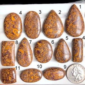 Selected Mariyam Jasper Cabochon, Natural Semi Precious Gemstone For Jewelry Making, Jasper Cystal Artisan Designs Jewelry LOT-A255
