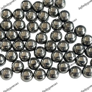 Natuurlijke pyriet 10 mm ronde cabochon, natuurlijke edelsteen losse edelsteen veel voor oorbelhanger en sieraden maken, genezend kristal