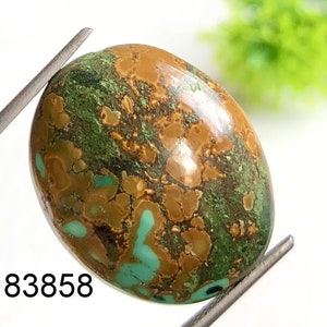 Cabochon turquoise de qualité fantastique, Pierre semi-précieuse naturelle pour fournisseur de bijoux et d'artisanat, Bijoux à faire soi-même, Cristal de méditation