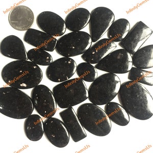 Top kwaliteit Nuummite Cabochon Groothandel Lot, Mix vormen en maten, mooie natuurlijke Nuummite Cabochon loten voor sieraden en DIY