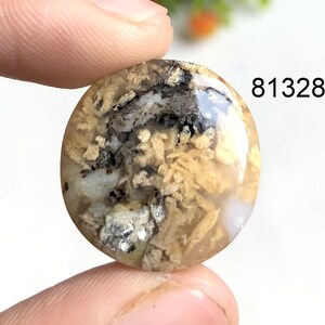 Cabujón de ágata dendrita de tigre, hermosa piedra preciosa de dendrita de tigre para hacer joyas, cabujón hecho a mano, piedra preciosa curativa