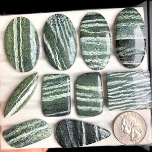 Cabochon di opale svizzero verde selezionato, pietra semipreziosa naturale per la creazione di gioielli, pendenti con pietre preziose di cristallo curativo in opale