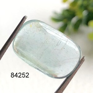 Cabochon di acquamarina di qualità superiore, pietra preziosa di acquamarina di altissima bellezza, uso per gioielli, pietra altamente lucidata, regalo per una persona speciale